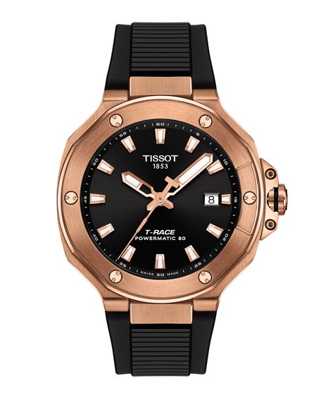 Orologio Tissot Uomo T-Race in Acciaio placcato oro rosa T1418073705100 - T1418073705100